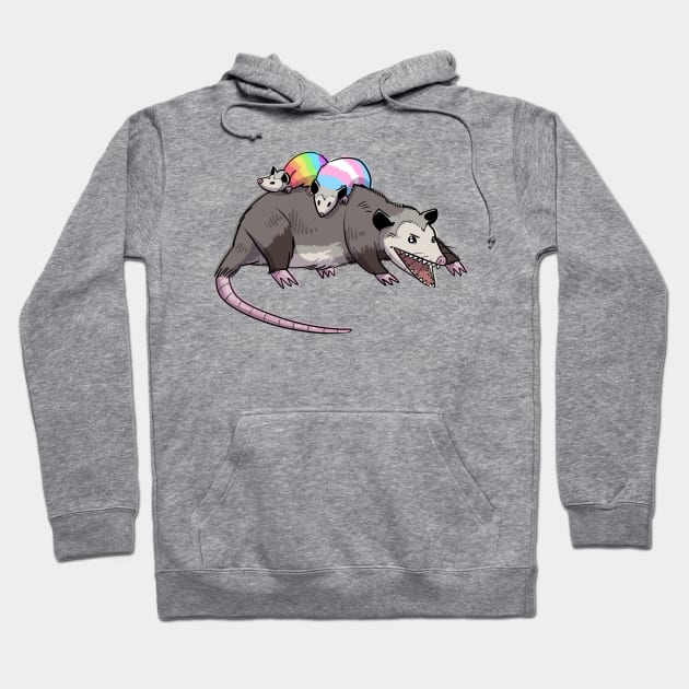 Opossum parent Hoodie by sophielabelle